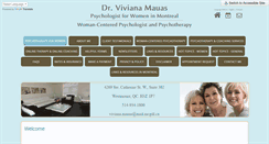 Desktop Screenshot of montrealwomenspsychologist.com